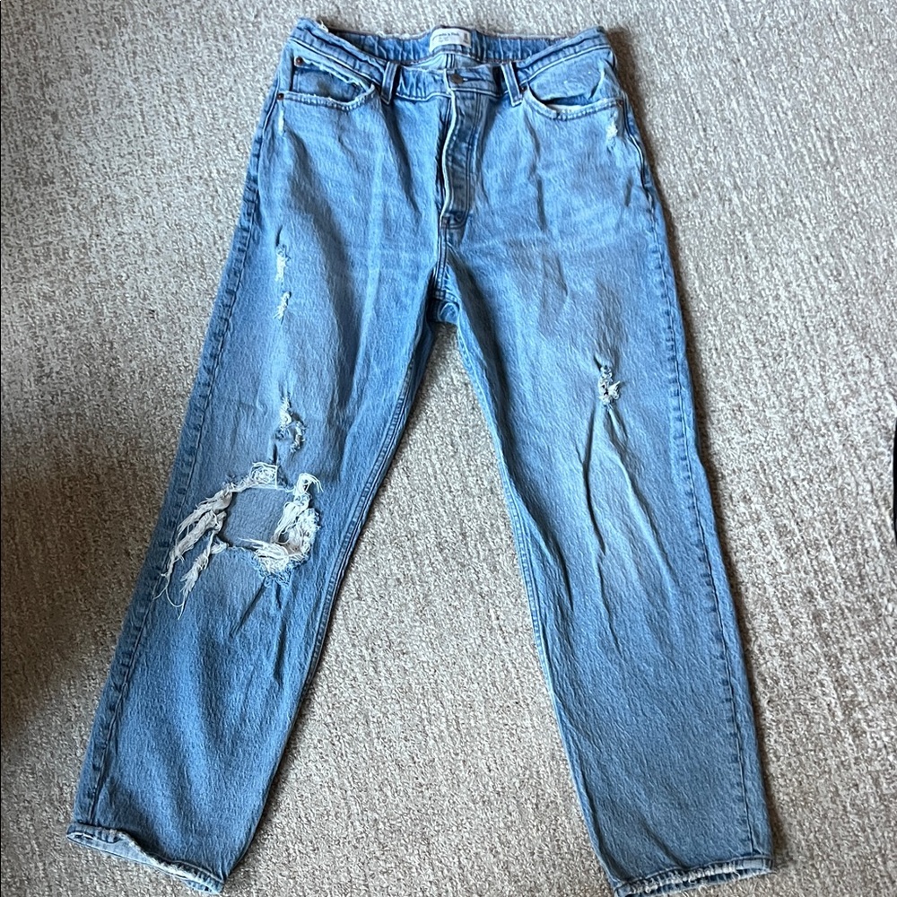 Abercrombie & Fitch Dad High Rise